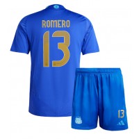 Argentina Cristian Romero #13 Replica Away Minikit Copa America 2024 Short Sleeve (+ pants)